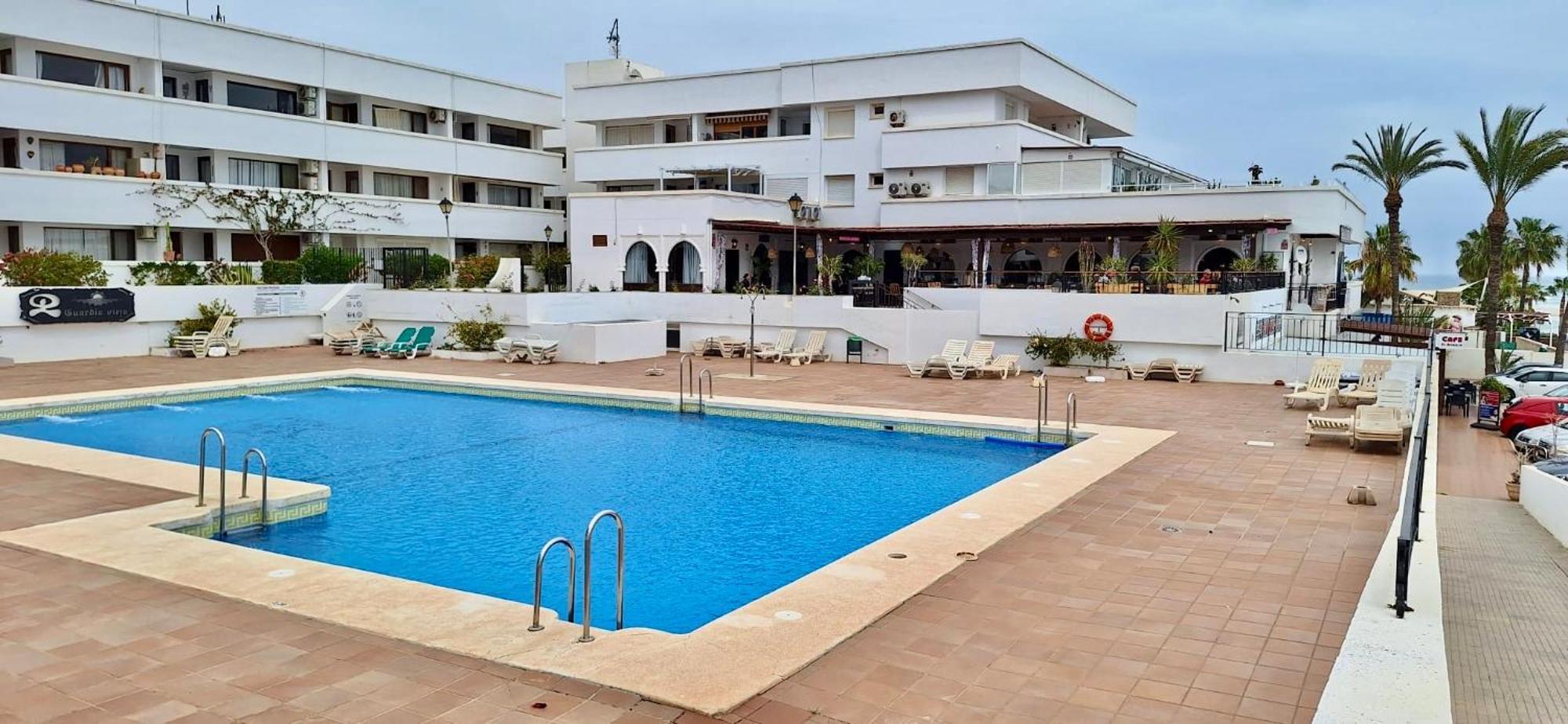 Apartamento Villa Azul, 1ª Linea De Playa Мохакар Экстерьер фото