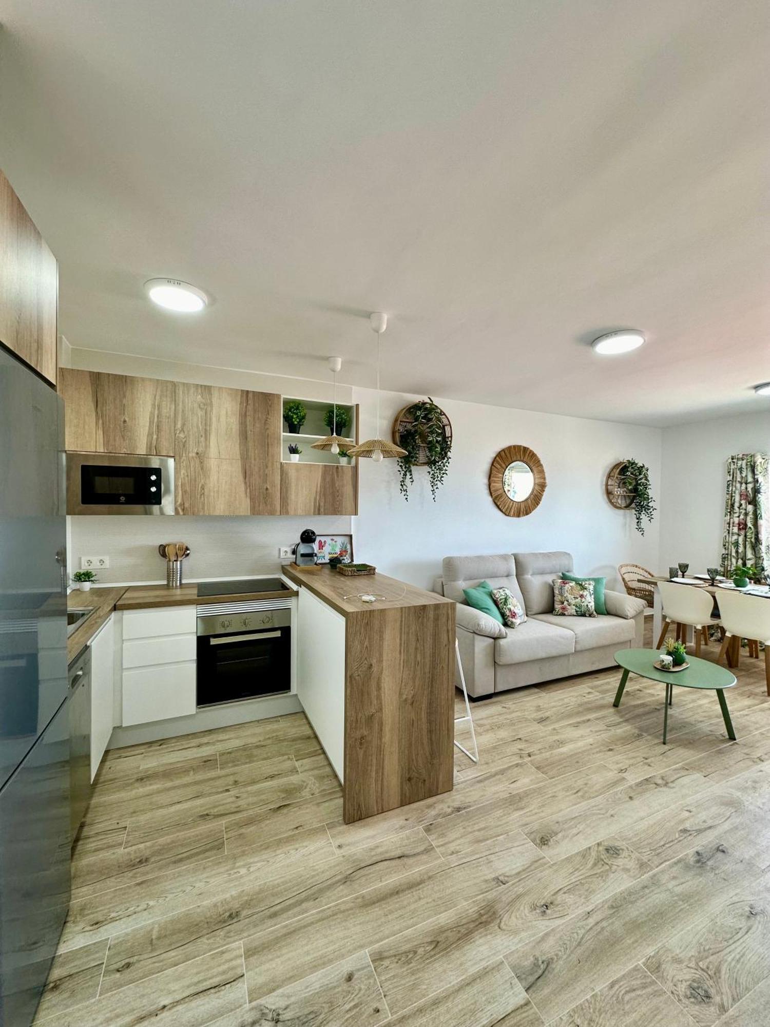 Apartamento Villa Azul, 1ª Linea De Playa Мохакар Экстерьер фото